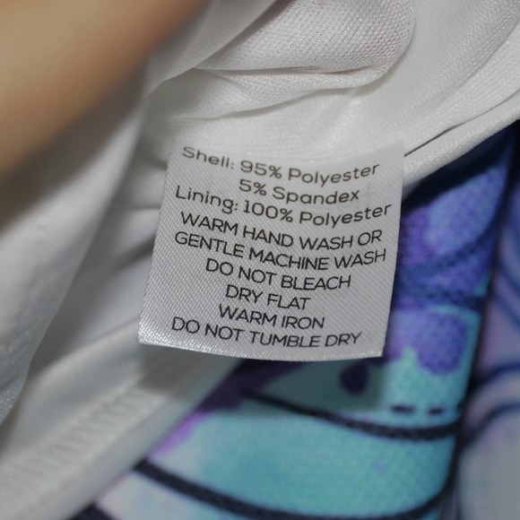 Tiger Mist Floral Watercolor Print Dress Size M - Picture 11 of 12